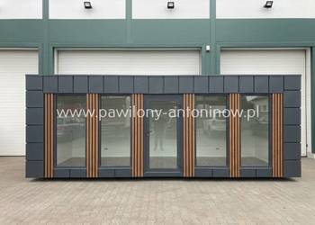 NOWY Pawilon Handlowy Kontener Biurowy Usługowy Fryzjerski Kosmetyczny 24m2