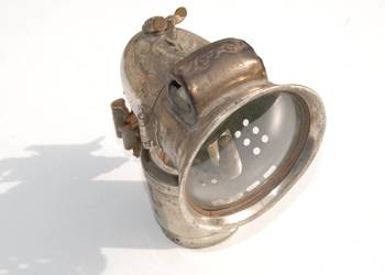 Stara lampa lampka karbidowa do roweru antyk
