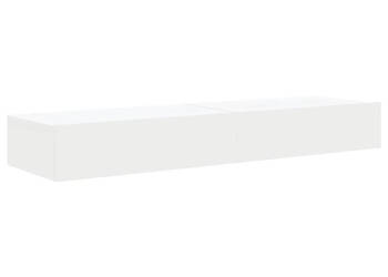 Szafki telewizyjne z LED 2 szt. białe 60x35x155 cm WM-842887