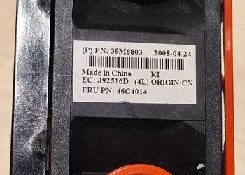 Wentylator DELTA FFC0612DE 12V 0,78A 60mm 39M6803