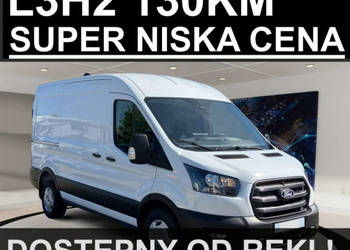 Ford Transit L3H2 130KM Kamera Czujniki Zabudowa paki Niska Cena od ręki !…