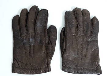 Rękawiczki skórzane KAISER HANDSCHUHE – rozmiar 9 – brązowe