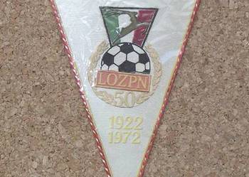 Lubelski Okręgowy Związek Piłki Nożnej 1922-1972 proporczyk