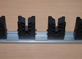 Szyna z wieszakami uchwyt wieszak na narzędzia ogrodowe z Aluminium