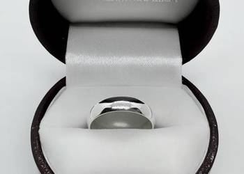 Nowa Rodowana, Srebrna Obrączka pr. 925 3,03g (Rozmiar 19)