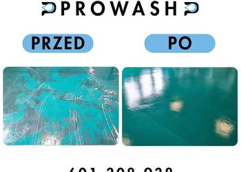 Polimeryzacja Posadzek PCV czyszczenie Gresu PŁYTEK TARASÓW HAL GARAŻY