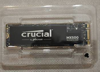 SSD m.2 SATA Crucial MX500 500GB - prawie nowy