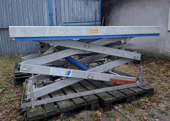 Podnośnik nożycowy, stół krzyżakowy, podnośnik towarowy