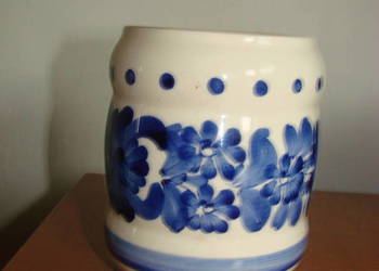 Włocławek fajansowy pojemnik