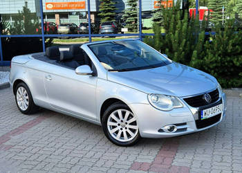 Volkswagen Eos GWARANCJA 2.0 BENZYNA manual * CZARNE SKORY* zadbany * wawa