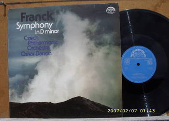 Klasyka LP ;CESAR FRANCK--SYMFONY IN D MINOR.