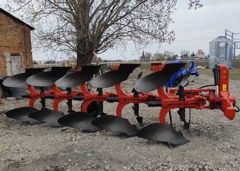 Pług obrotowy Gregoire Besson 5 skibowy Zabezpieczenie NonStop hydrauliczne