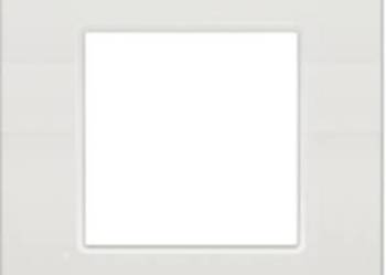 Niko - potrójna  pionowa pokrywa 60 mm - Oryginalna biel - 101-76300