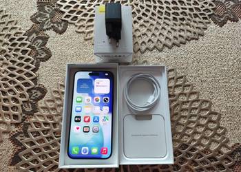 iPhone 15 Pro Max | Blue Titanium (Tytan błękitny) | Bateria 100%