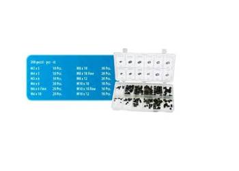 Zestaw tulei 200 szt, M3x5-M10x12 85435