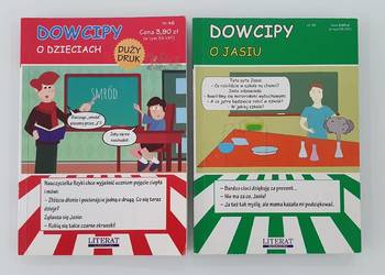 Dowcipy o Jasiu i o  2 szt. Adamczewski