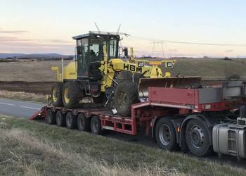 Transport walców drogowych i maszyn do robót drogowych | Kraków
