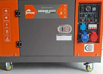 Agregat prądotwórczy 10 kVA 8 kW 230/400V Barracuda DIESEL 8000 SILENT