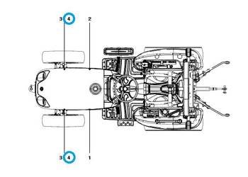 Naklejka emblemat LS J23HST / TRG980 / LS Tractor 40259900