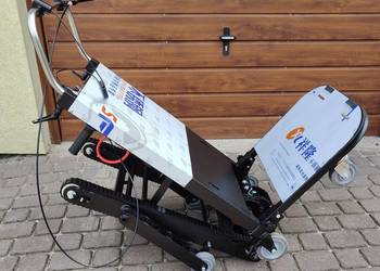Schodołaz elektryczny towarowy gąsienicowy transport po schodach 400kg