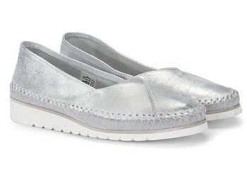 Baleriny damskie wsuwane obszywane Złoty (roz 36 - 41) Baleriny damskie wsuwane obszywane Złoty (roz 36 - 41)