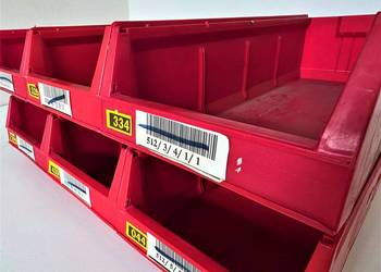 Pojemnik Plastikowy Kuweta 60x20x15cm Skrzynka Kosz Magazyn Warsztat
