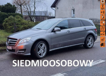 Mercedes R 350 Po liftingu, 7 miejsc, skóry, nawigacja, panorama, niski pr…
