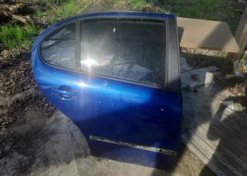 Drzwi tylne tył seat leon 1 niebieskie