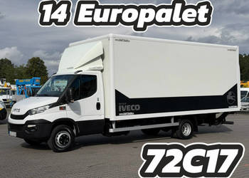 Iveco Daily 72C17 Kontener HI-MATIC 14 Euro Palet Poduszki Kamera Cofania …