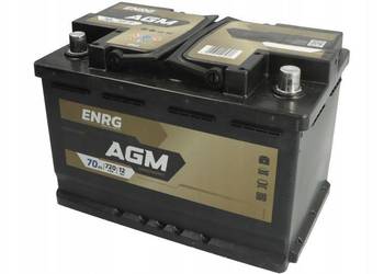 Akumulator ENRG AGM 70Ah 720A P+
