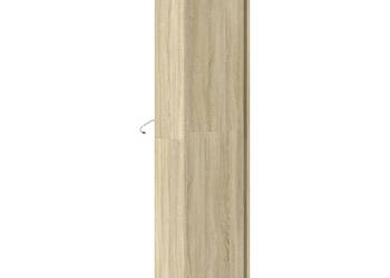 Wysoka szafka z LED dąb sonoma 415x325x200 cm WM-3307900