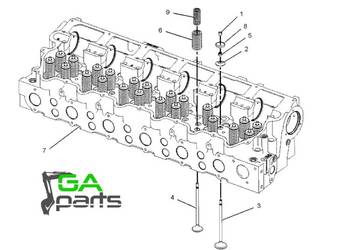 GŁOWICA CAT C15 C18 223-9250 OEM KOMPLETNA