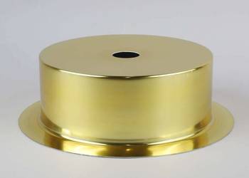 Abażur/Klosz/Osłona lampy LuxusLeuchten złocony+biały akryl