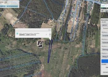 Sprzedam działkę 4100 m2 Niwy Daleszyckie cena 5 zł m2