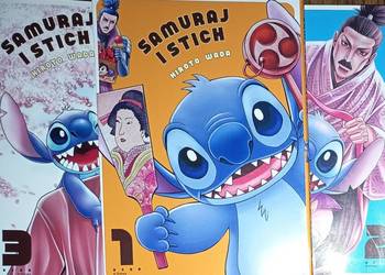 komiks Samuraj i Stich Hiroto Wada anime manga 2023 Walt Disney Egmont