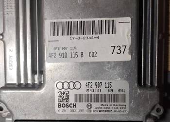 Komputer AUDI A6 2.0TFSI 4F2907115 0261S02291 ECU Komputer AUDI A6 2.0TFSI 4F2907115 0261S02291 ECU