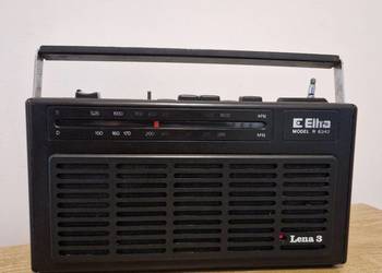 Radio Unitra Eltra Lena 3 - zakres 87.5 - 108 Mhz UKF - na baterie paluszki