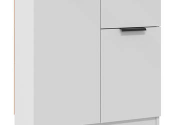 Komody 2 szt. białe 60x30x70 cm materiał drewnopochodny WM-3115812