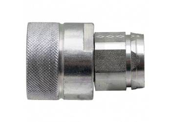 Złącze hydrauliczne proste z 2 nakrętkami 1/2" bb dn12