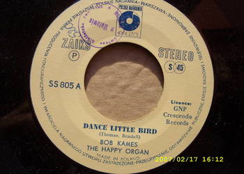 k.  SINGIEL; DANCE LITLE BIRD--BOB KAMES .