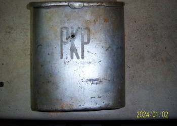 Kolekcjonerska śmietniczka kosz wagon PKP