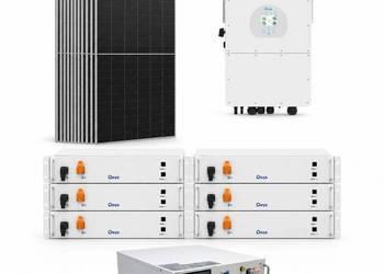 Zestaw fotowoltaiczny hybrydowy 24 kWp - falownik DEYE SG01HP3 2