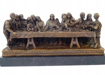 OSTATNIA WIECZERZA figura z brązu rzeźba biblia