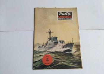 Mały Modelarz nr 5/1976, Okręt patrolowy WOP