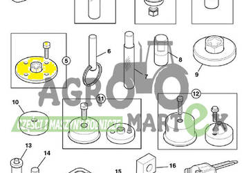 892/01147, 892-01147 KLUCZ DO WAŁU JCB