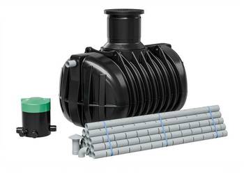 Przydomowa oczyszczalnia ścieków do 8 osób kompletny zestaw