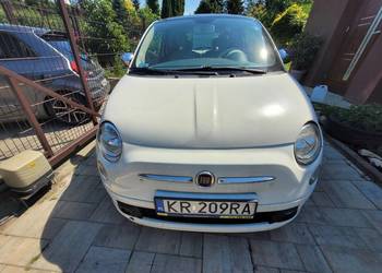 Fiat 500 jasny środek szyberdach klimatyzacja