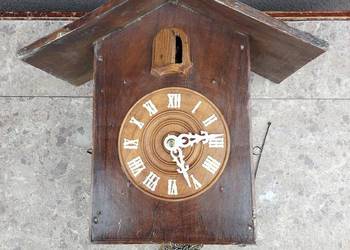 95 Stary zegar kukułka szwarcwald schwarzwald niekompletny