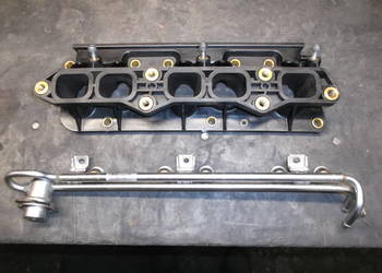 VW GOLF 4, 2300 V 5, 2.3. V5. LISTWA, KOLEKTOR SSĄCY, WTRYSK