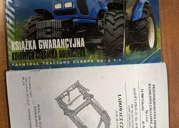 Farmtrac 555 DT Krajowy Ciągnik Rolniczy z napędem 4x4 i Turem z 2014 roku